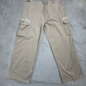Koman Cargo Pants Men's Tagged Size 2XL Beige (W40in. x L31in.)‎